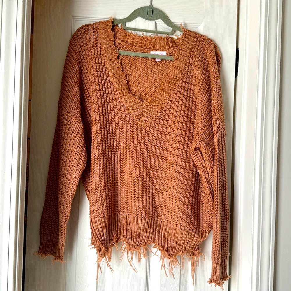 Pink Lily Sweater
